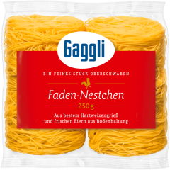 Gaggli Faden-Nestchen 250 g 