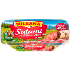MILKANA Schmelzkäse Salami 50 % Fett i. Tr. 200 g 