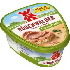 Rügenwalder Mühle Teewurst mit grünem Pfeffer 125 g 