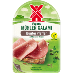 Rügenwalder Mühle Vegane Mühlen Salami mit buntem Pfeffer 80 g 
