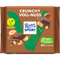 Ritter SPORT Crunchy Voll-Nuss Tafel 100 g 