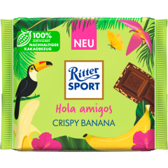 Ritter SPORT Hola amigos Crispy Banana 100 g 