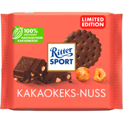 Ritter SPORT Kakaokeks-Nuss 100 g 