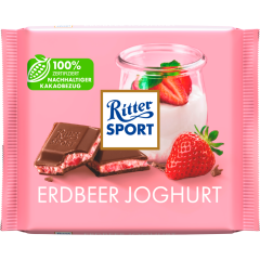 Ritter SPORT Erdbeer Joghurt Tafel 100 g 