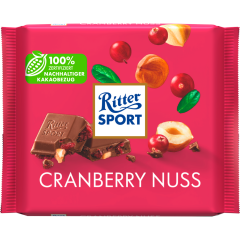 Ritter SPORT Cranberry Nuss Tafel 100 g 