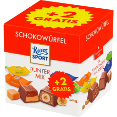 Ritter SPORT Schokowürfel Bunter Mix 176 g + 16 g 
