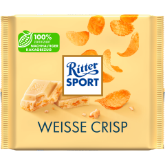 Ritter SPORT Weisse Crisp Tafel 250 g 