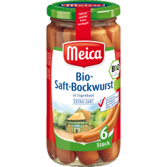 Meica Bio-Saft-Bockwurst 6 Stück 