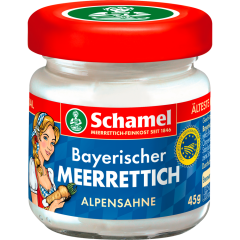 Schamel Bayerischer Meerrettich Alpensahne 45 g 