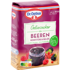 Dr.Oetker Gelierzucker für Beeren Konfitüre & Gelee für 1 kg 