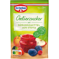 Dr.Oetker Gelierzucker mit Süßungsmittel aus Stevia 2:1 350 g 