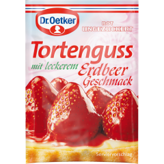 Dr.Oetker Tortenguss Erdbeer für 3 x 250 ml 