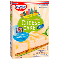 Dr.Oetker Cheesecake American Style Lemon 335 g 