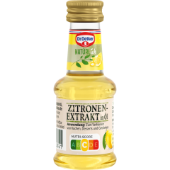 Dr.Oetker Natürlich Zitronenextrakt in Öl 35 ml 