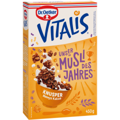 Dr.Oetker Vitalis Knusper Honeys Kakao 450 g 