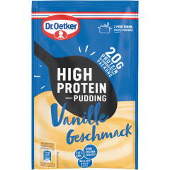 Dr.Oetker High Protein Pudding-Pulver Vanille Geschmack 55 g 