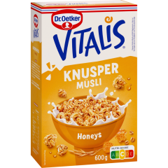 Dr.Oetker Vitalis Knusper Müsli Honeys 600 g 