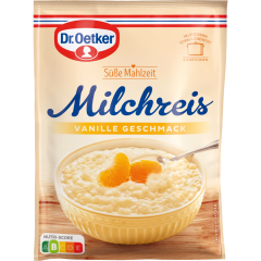 Dr.Oetker Süße Mahlzeit Milchreis Vanille Geschmack für 200 ml 