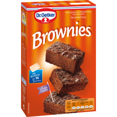 Dr.Oetker Backmischung Brownies für 16 Portionen 