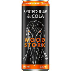 Wood Stork Spiced Rum & Cola 10 % vol. 0,33 l 