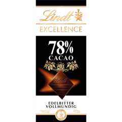 Lindt Excellence Edelbitter Vollmundig 78 % Cacao 100 g 