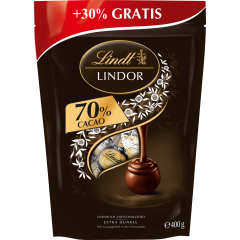 Lindt Lindor extra dunkel 70 % Kakao 400 g 