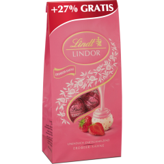 Lindt Lindor Overfill Erdbeer 173 g 