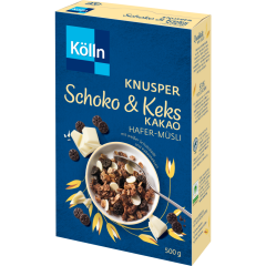 Kölln Knusper Schoko & Keks Kakao Hafer-Müsli 500 g 
