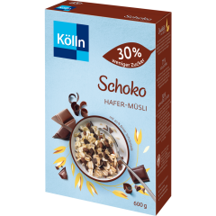 Kölln Schoko Hafer-Müsli 30 % weniger Zucker 600 g 