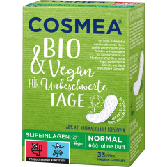 Cosmea Slipeinlagen Bio Comfort Normal 33 Stück 