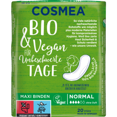 Cosmea Bio Comfort Maxi Binden Normal 20 Stück 