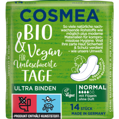 Cosmea Binden Ultra Plus Bio 14 Stück 