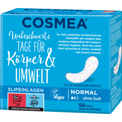Cosmea Comfort Plus Slipeinlagen Normal 58 Stück 