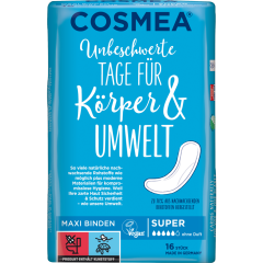 Cosmea Comfort Plus Maxi Binden Super 16 Stück 