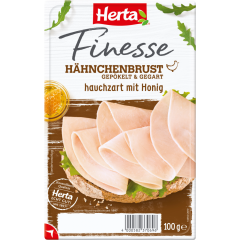 Herta Finesse Hähnchenbrust hauchzart mit Honig 100 g 