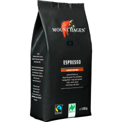 Mount Hagen Bio Espresso ganze Bohne 1 kg 