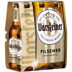 Warsteiner Premium Pilsener - 6-Pack 6 x 0,5 l 