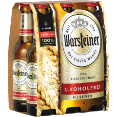 Warsteiner Alkoholfrei - 6-Pack 6 x 0,33 l 
