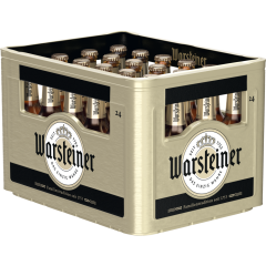 Warsteiner Premium Pilsener - Kiste 24 x 0,33 l 
