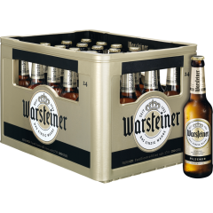 Warsteiner Premium Pilsener - Kiste 24 x 0,33 l 
