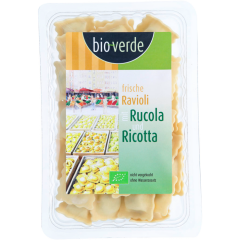 bio-verde Bio Ravioli mit Rucola und Ricotta 250 g 