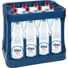 alwa Natürliches Mineralwasser Classic - Kiste 12 x 1 l 