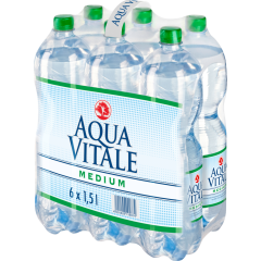 Aqua Vitale Medium - 6-Pack 6 x 1,5 l 
