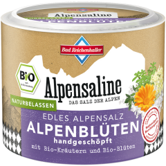 Bad Reichenhaller Bio Alpensaline Edles Alpensalz Alpenblüten 80 g 