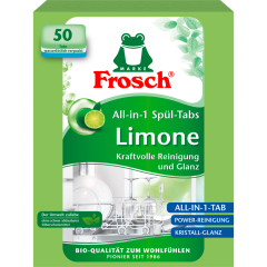 Frosch Limonen Geschirrspül-Tabs 50 Tabs 