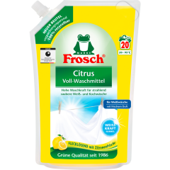 Frosch Citrus Voll-Waschmittel 20 Waschladungen 