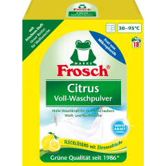 Frosch Citrus Voll-Waschpulver 18 Waschladungen 