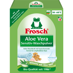 Frosch Aloe Vera Sensitiv-Waschpulver 18 Waschladungen 