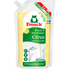 Frosch Citrus Dusche & Bad-Reiniger Nachfüllbeutel 950 ml 