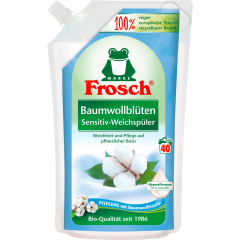 Frosch Baumwollblüten Sensitiv Weichspüler 1 l 